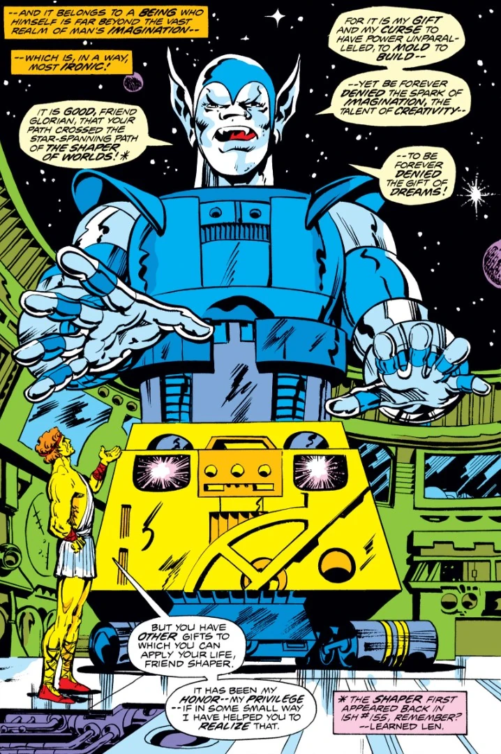 Marvel Database (Fandom): Shaper of Worlds (Earth-616) Shaper of Worlds