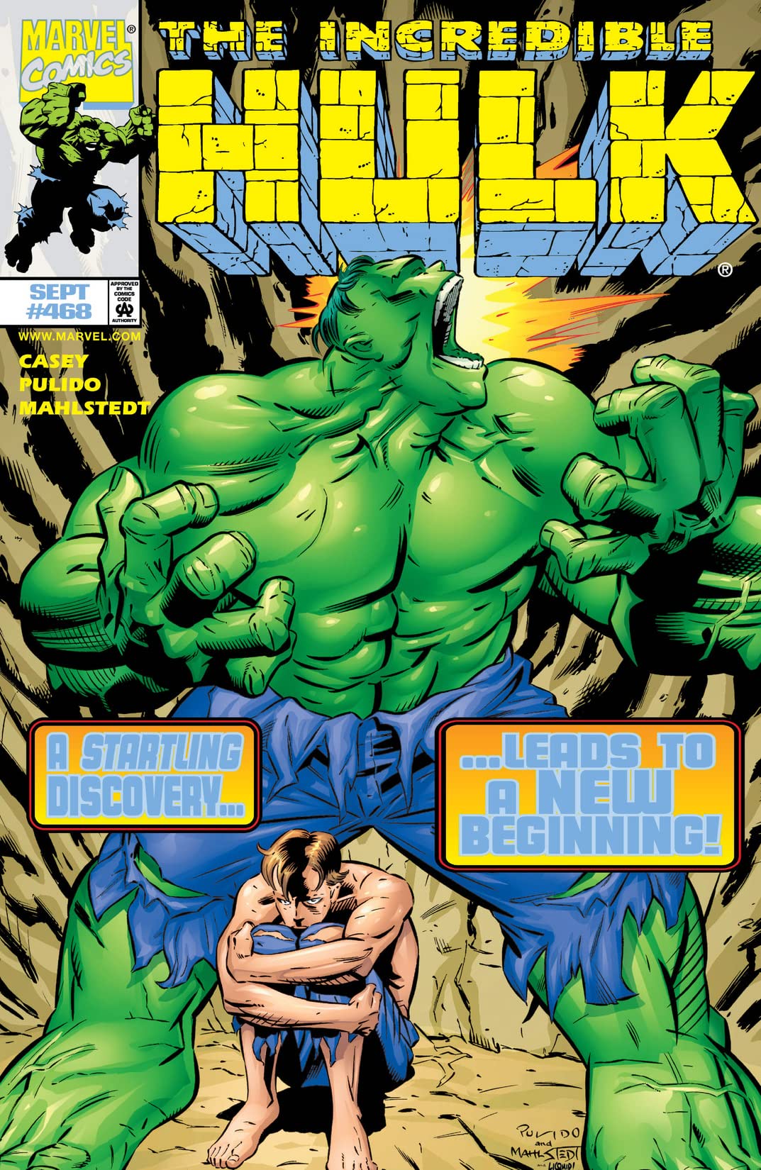 The Incredible Hulk #468 cover