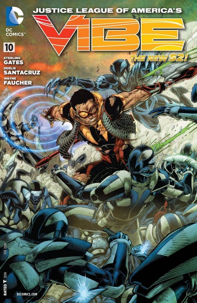 Justice League of America's Vibe #10 cover