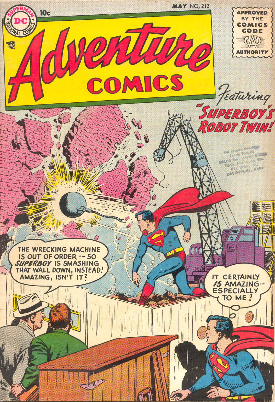 Adventure Comics #212
