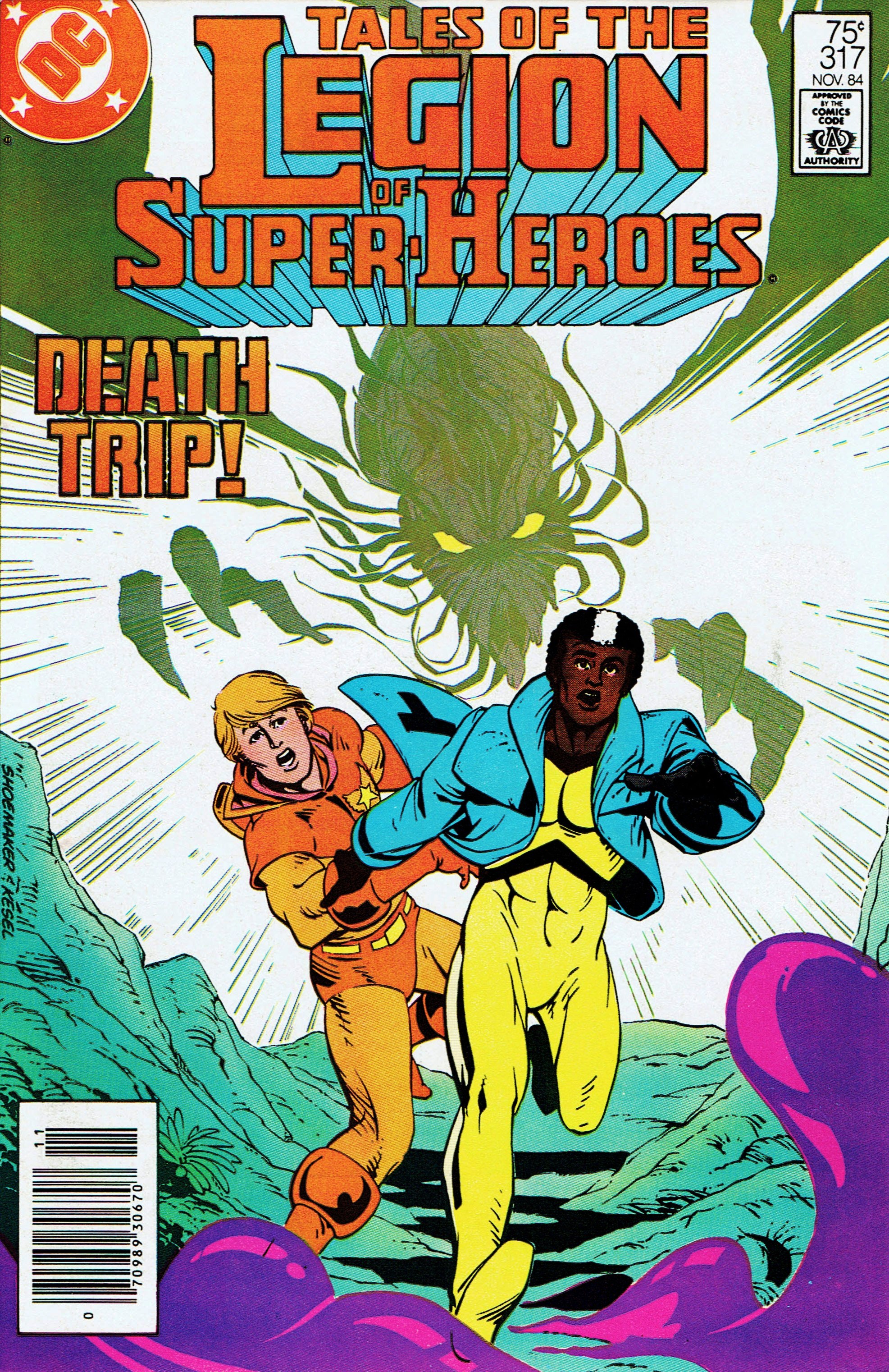 Tales of the Legion of Super-Heroes #317 cover