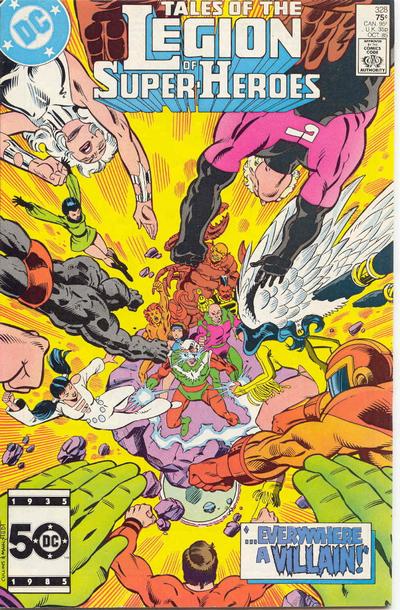 Tales of the Legion of Super-Heroes #328 cover