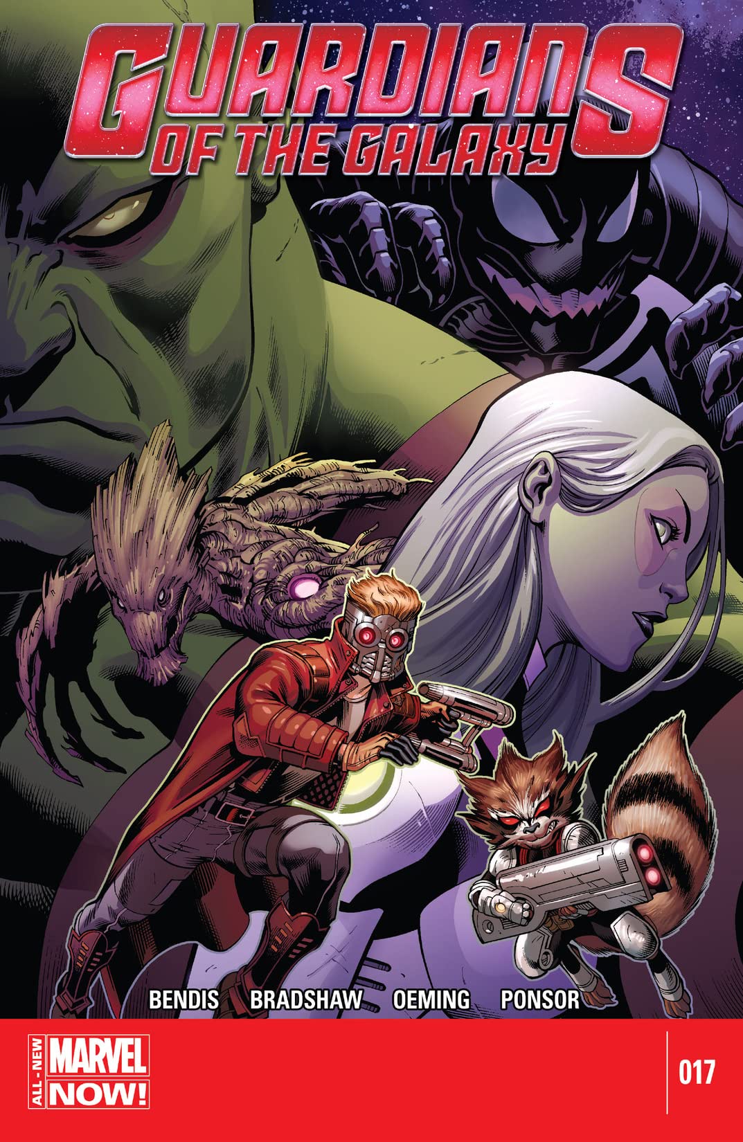 Guardians of the Galaxy #17 cover