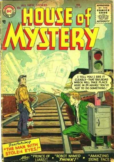 House of Mystery #47 cover