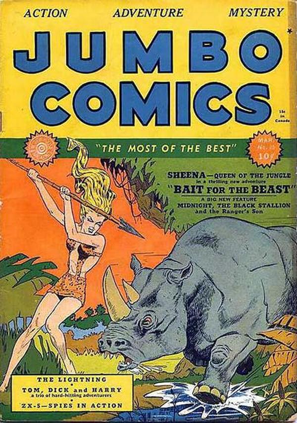 Jumbo Comics #25