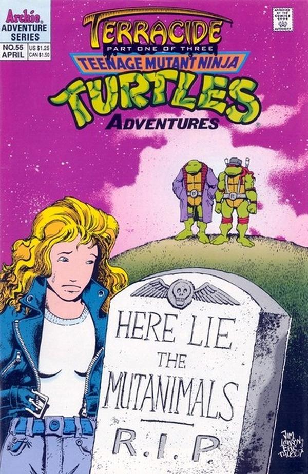 Teenage Mutant Ninja Turtles Adventures #55