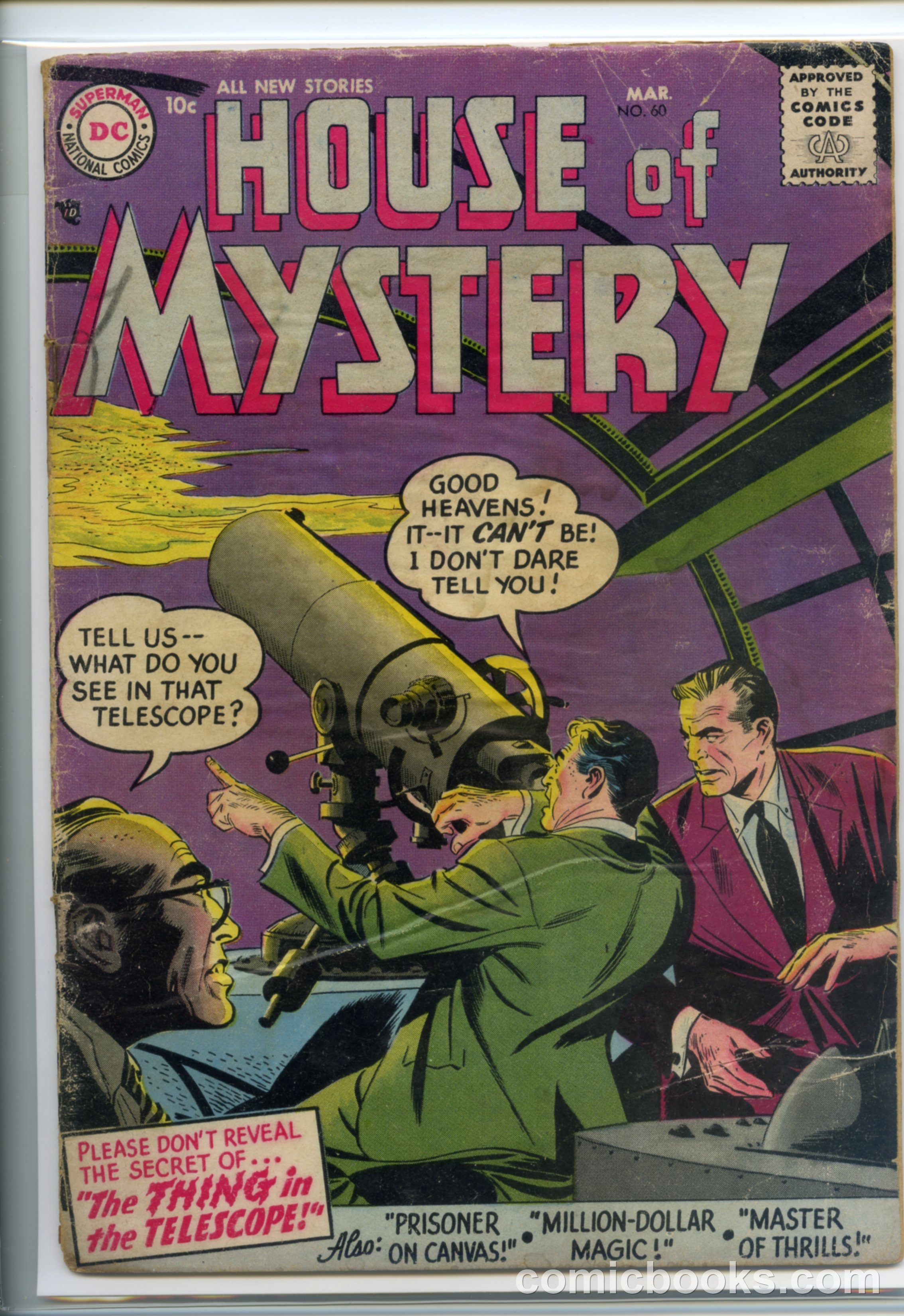 House of Mystery #60 cover