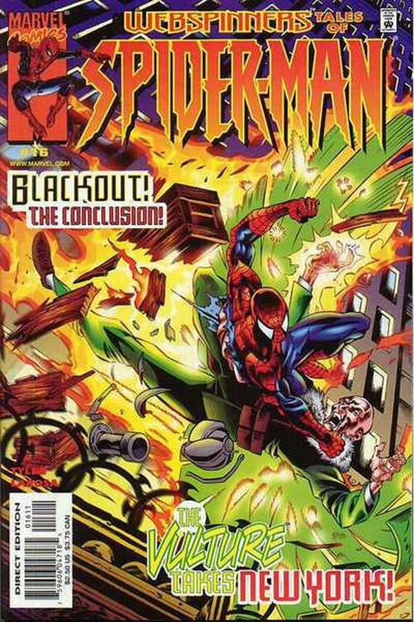 Webspinners: Tales of Spider-Man #16 cover