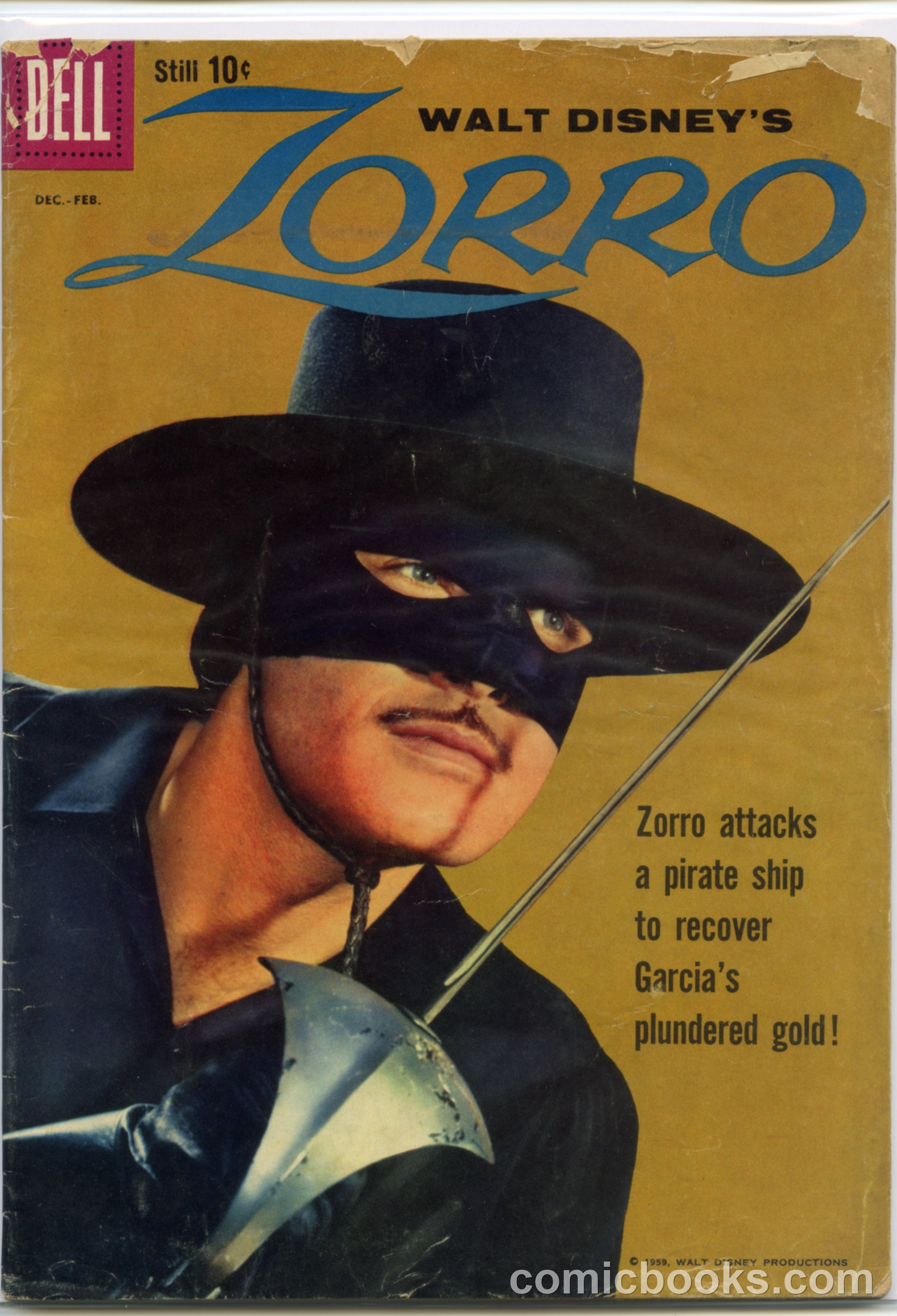 Walt Disney's Zorro #8 cover