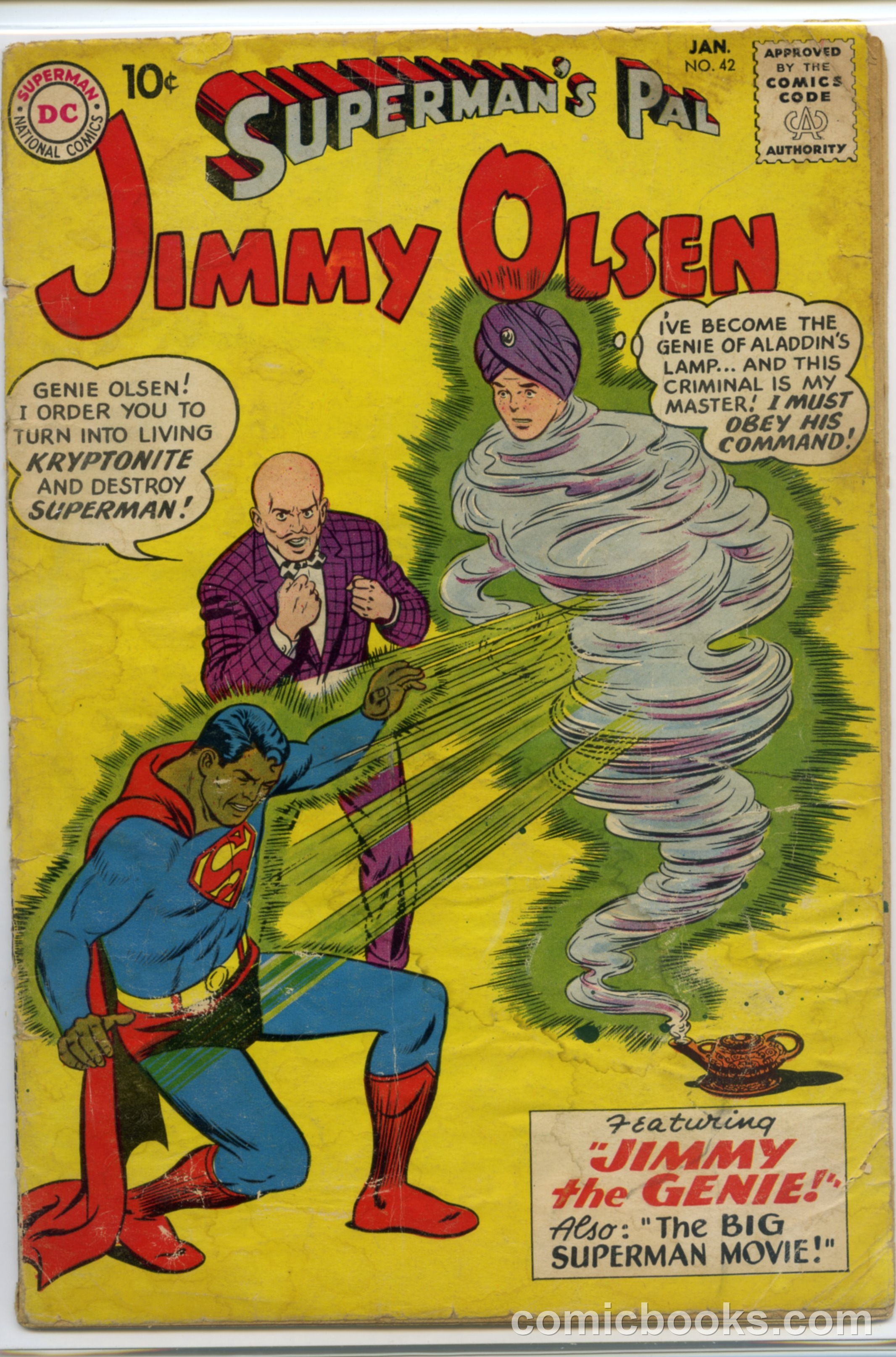 Superman's Pal, Jimmy Olsen #42 cover