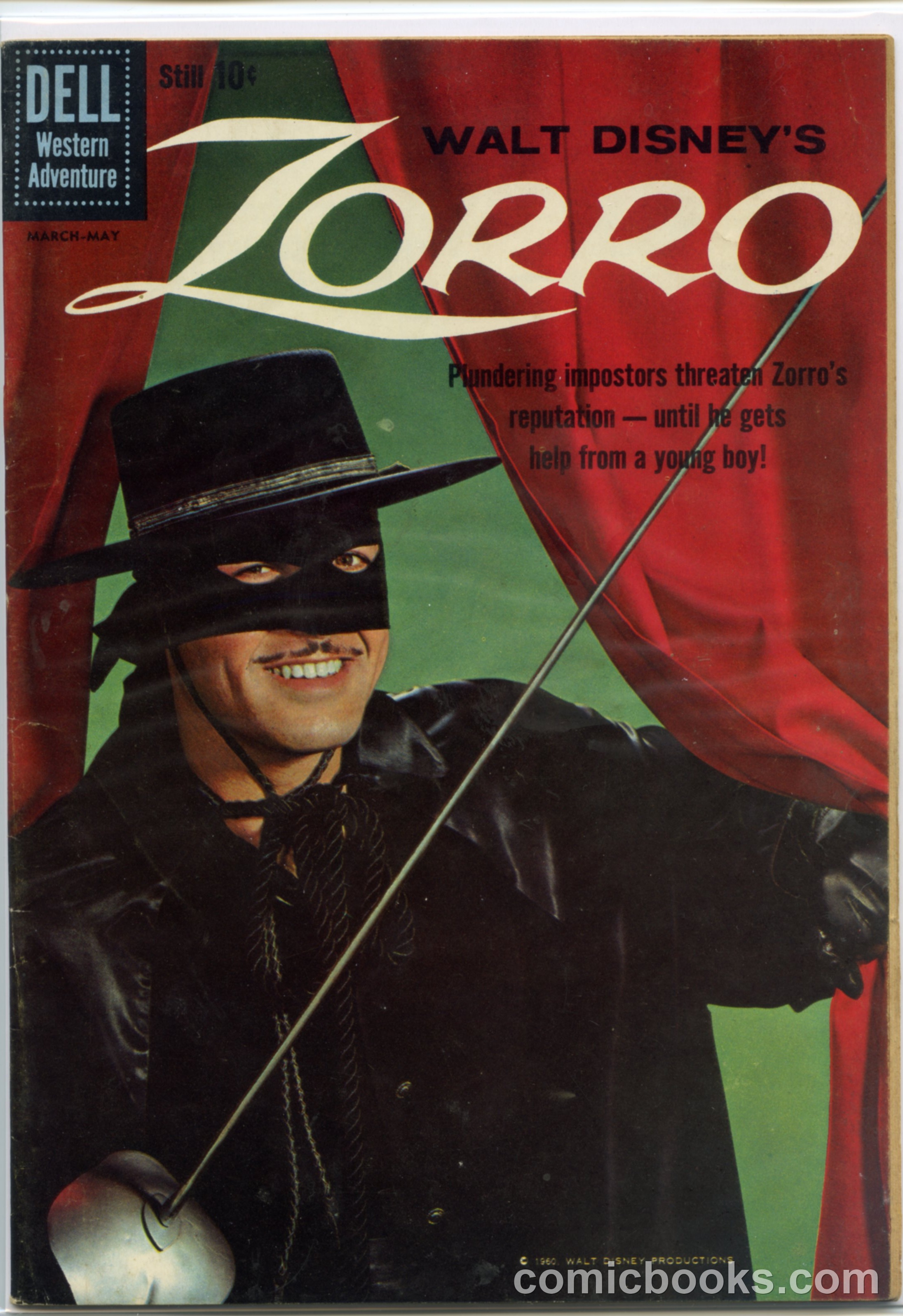 Walt Disney's Zorro #9 cover