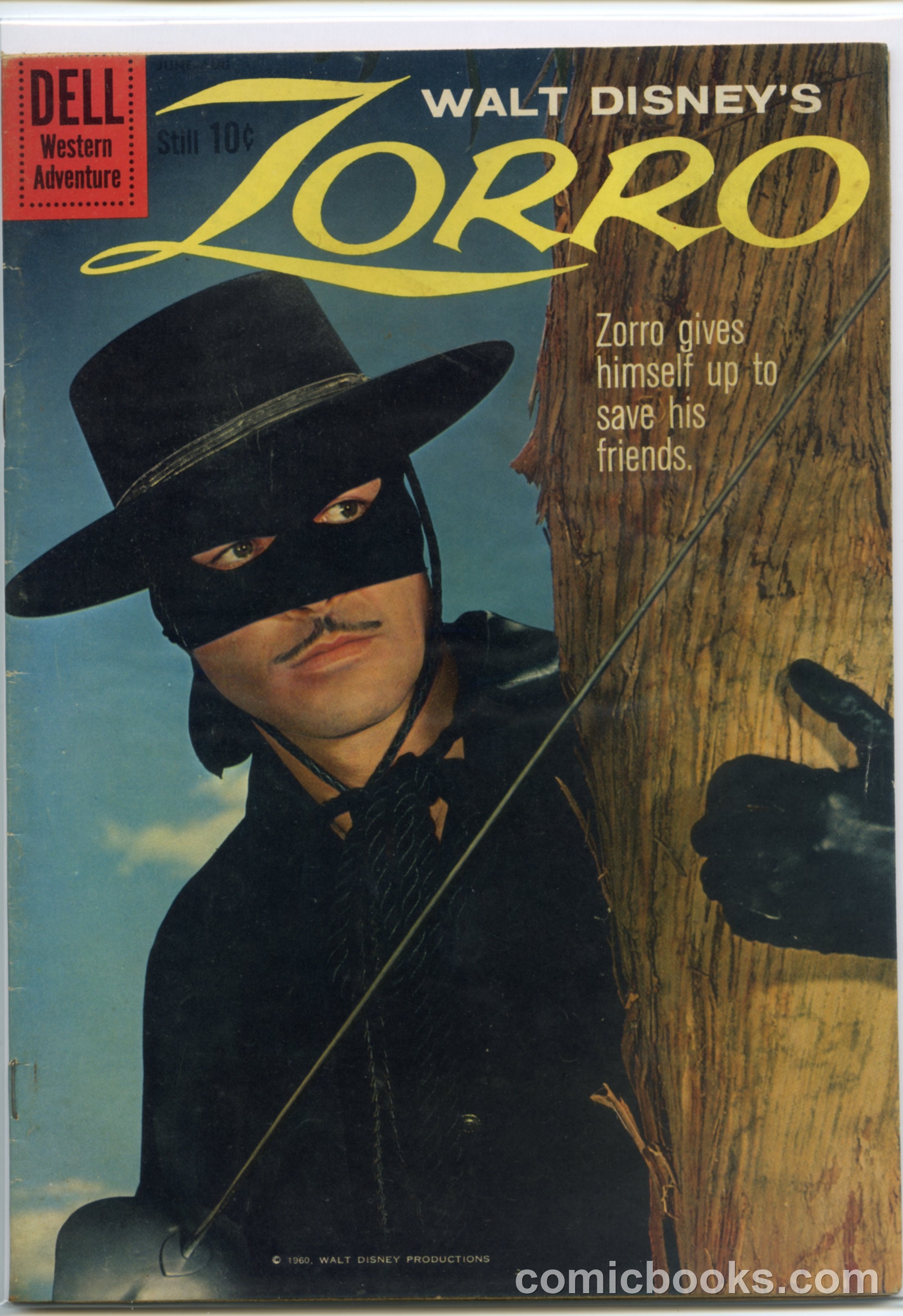 Walt Disney's Zorro #10 cover