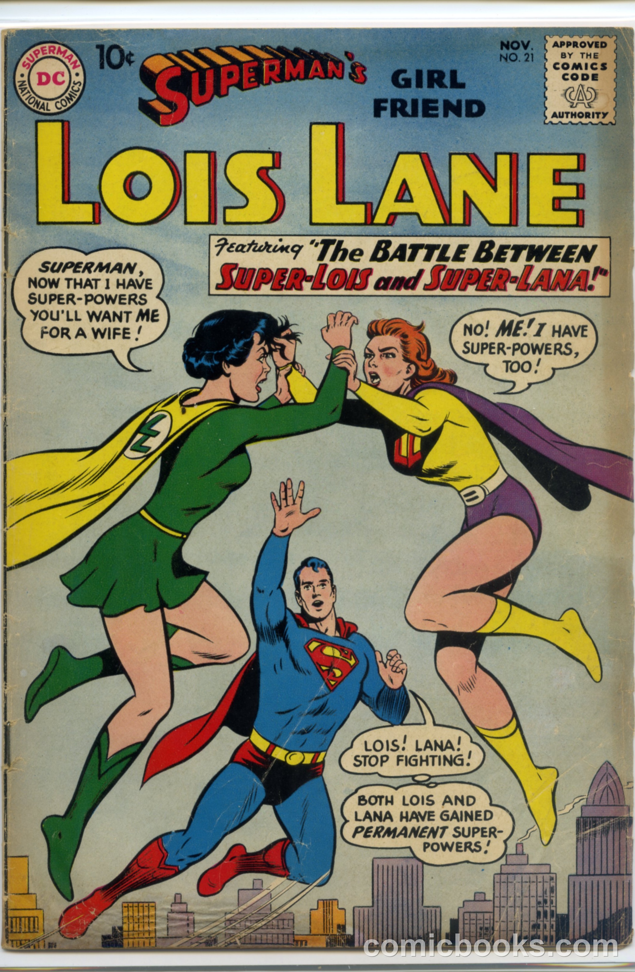 Superman's Girl Friend, Lois Lane #21 cover