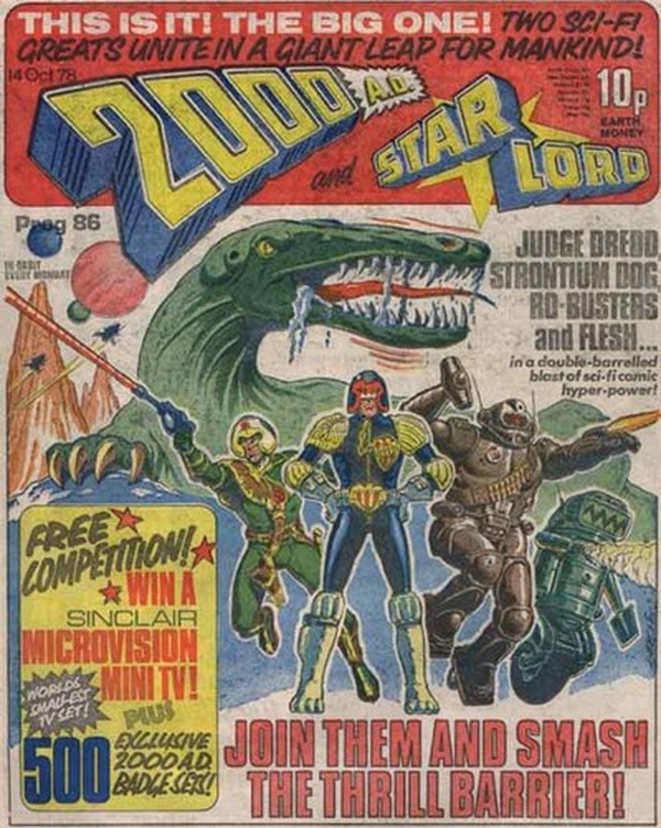 2000 AD and Starlord #86