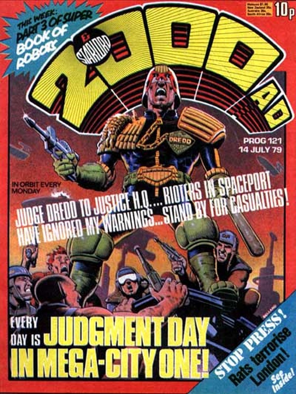 2000 AD and Starlord #121