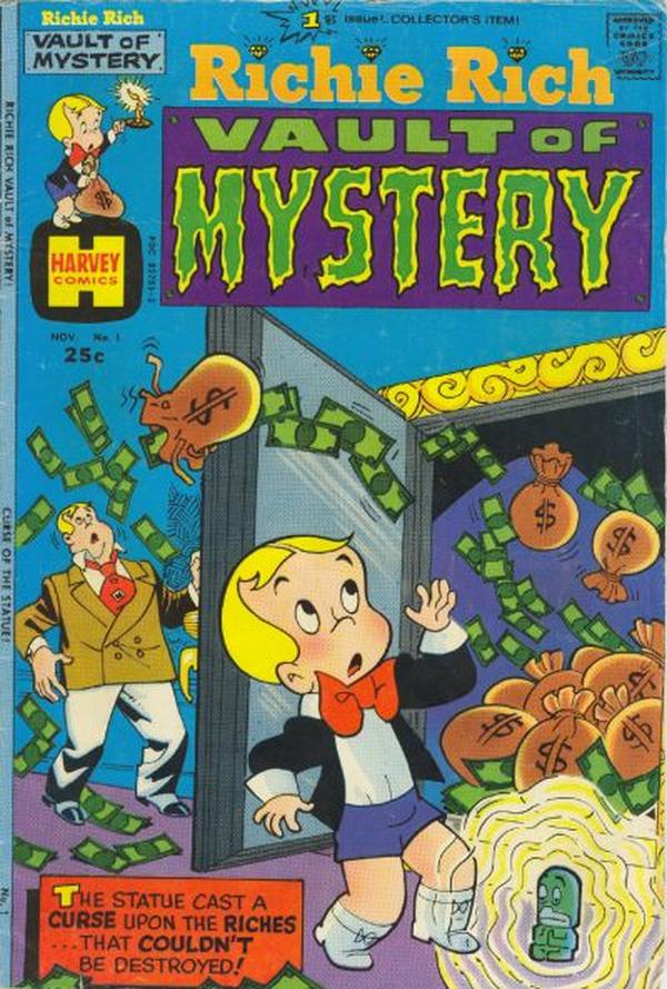 Richie Rich Vault of Mystery #1