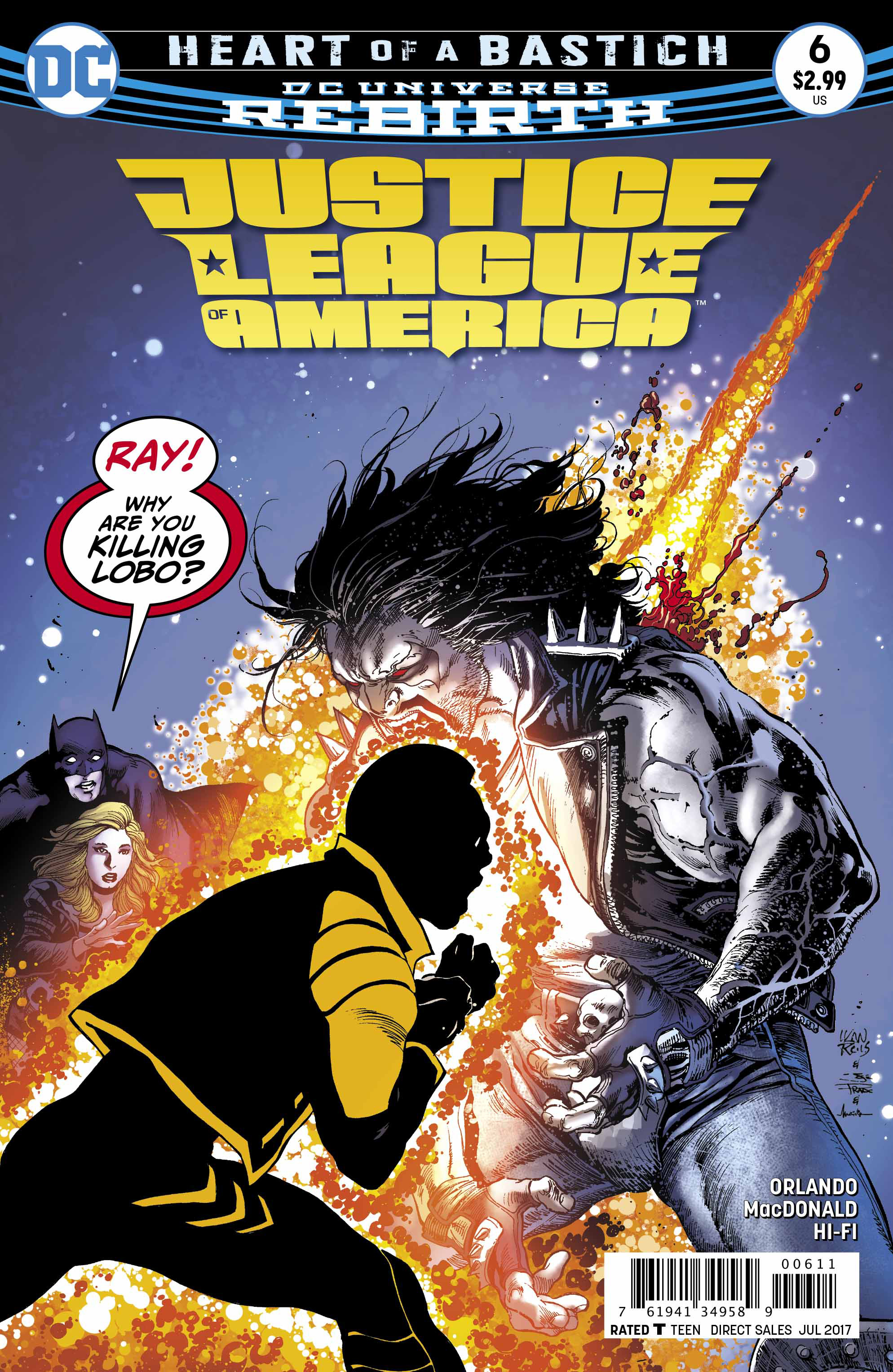 Justice League of America #6 cover