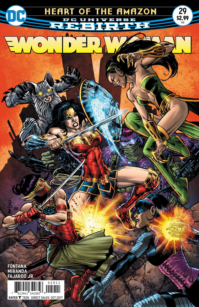 Wonder Woman #29 cover
