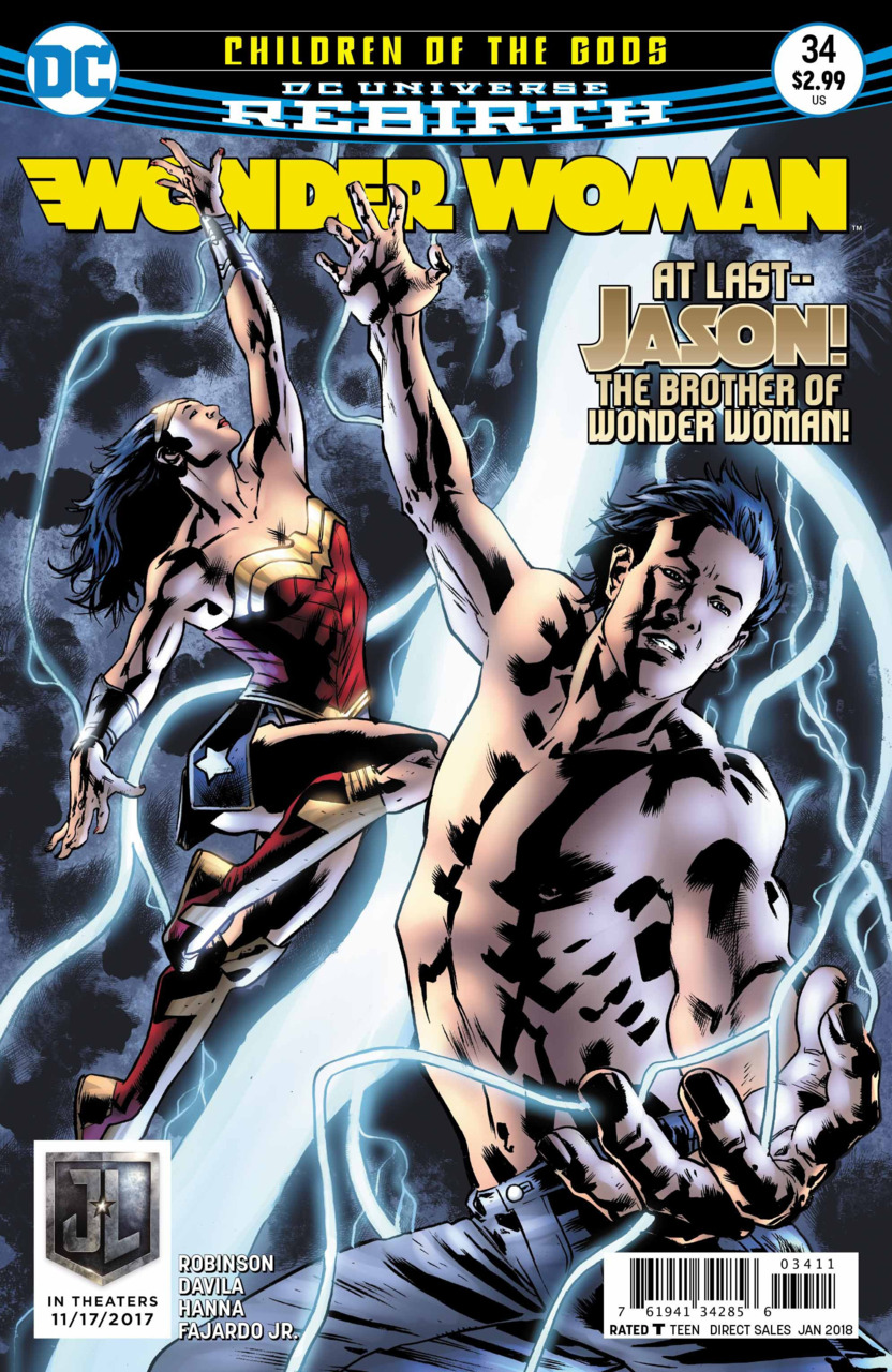 Wonder Woman #34 cover