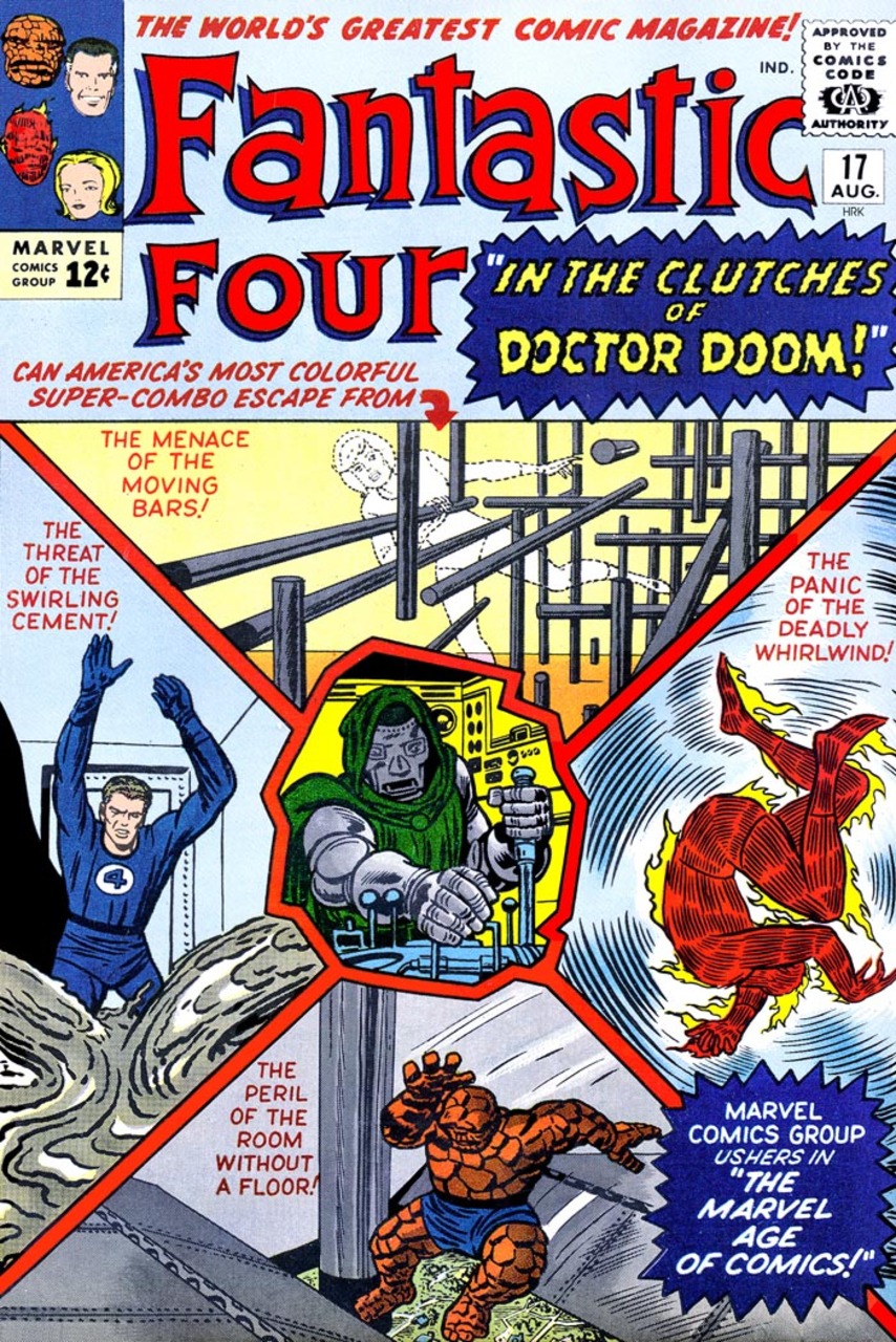 Fantastic Four #17 cover