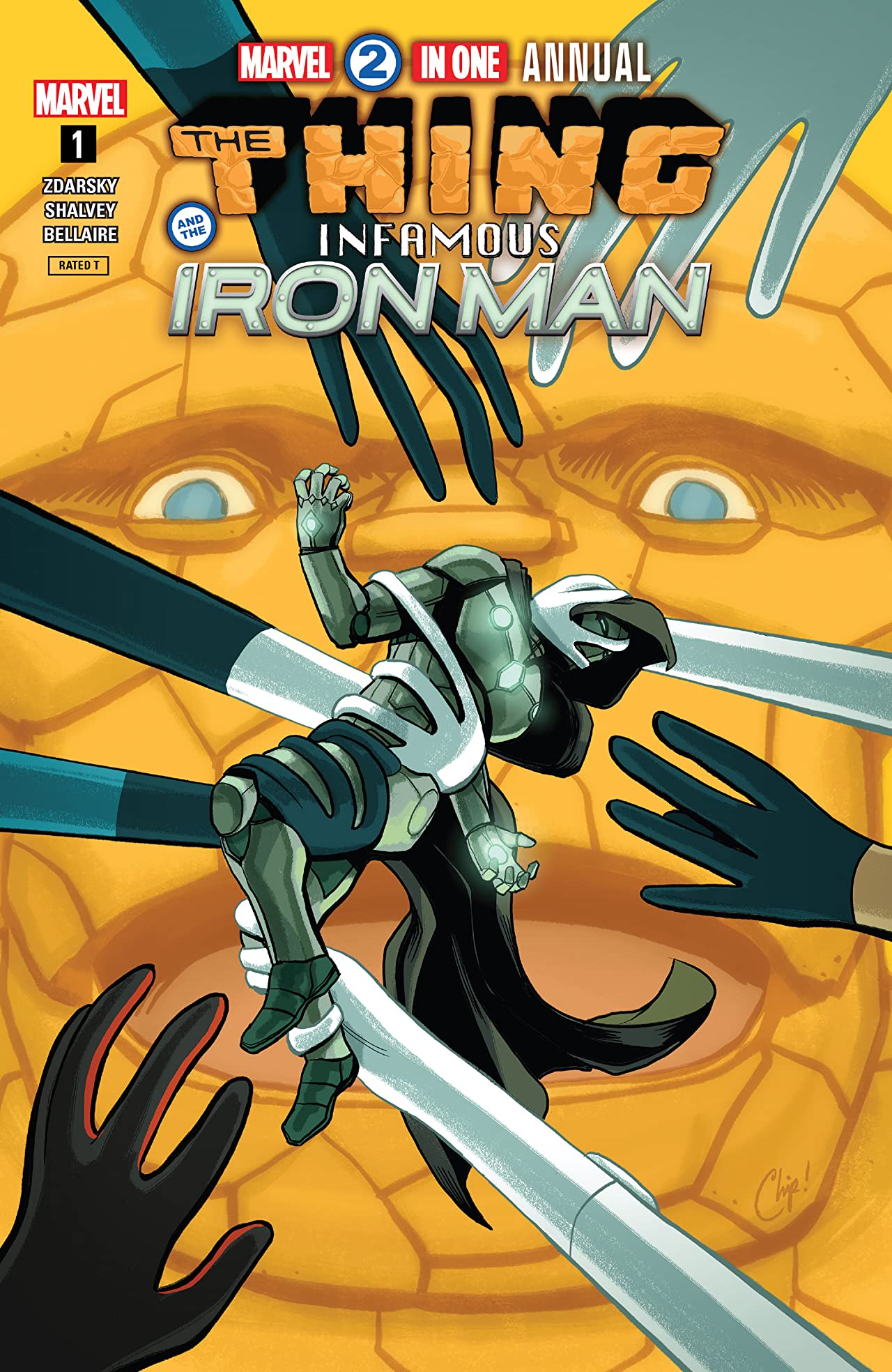 Marvel Two-in-One Annual #1 cover