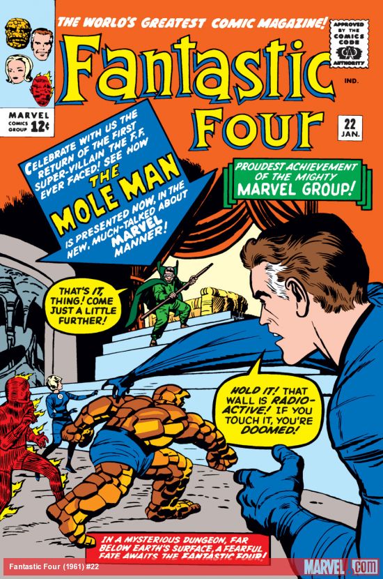 Fantastic Four #22 cover