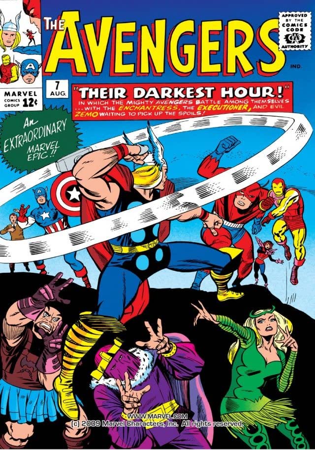 The Avengers #7 cover