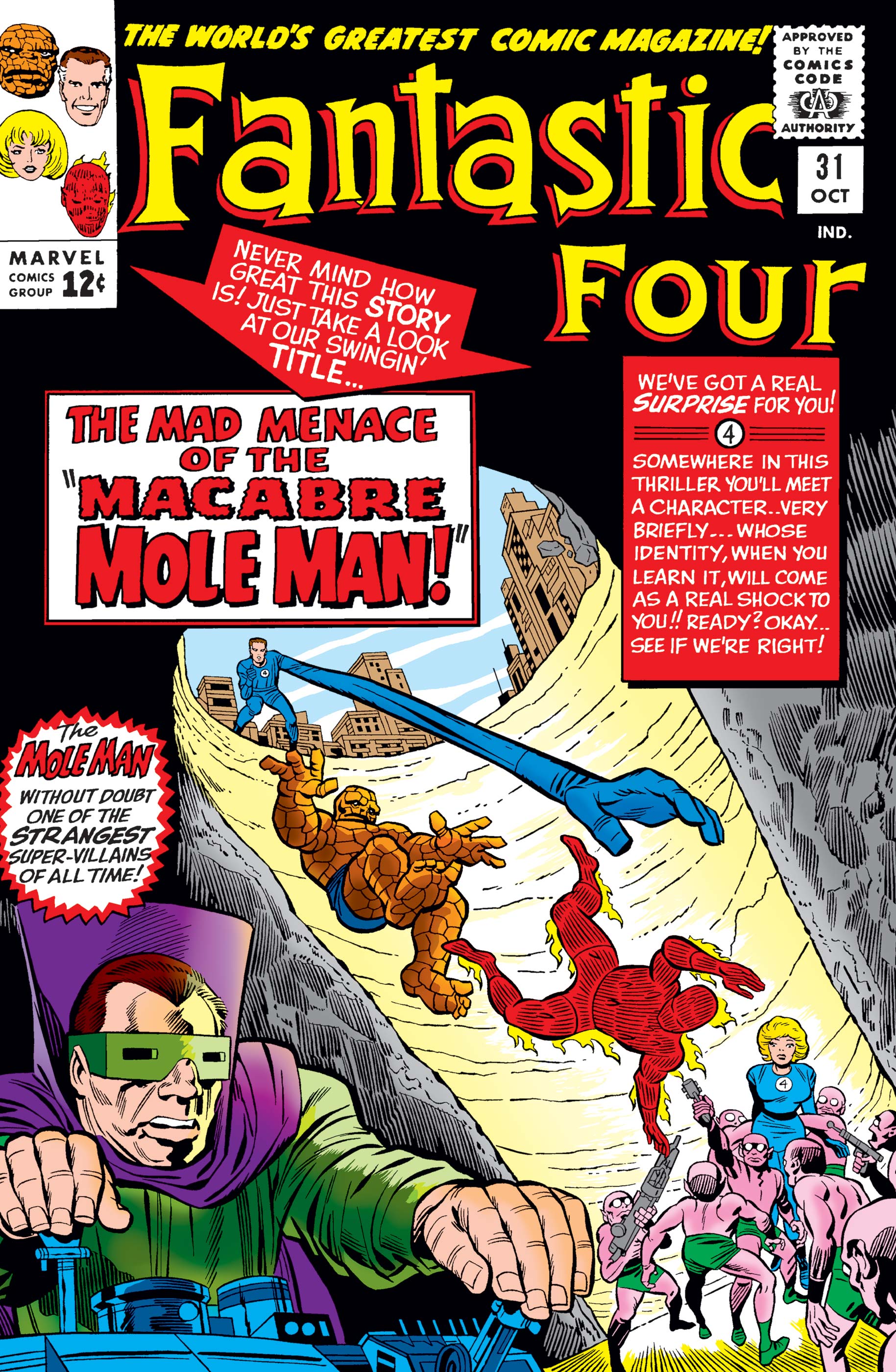 Fantastic Four #31 cover