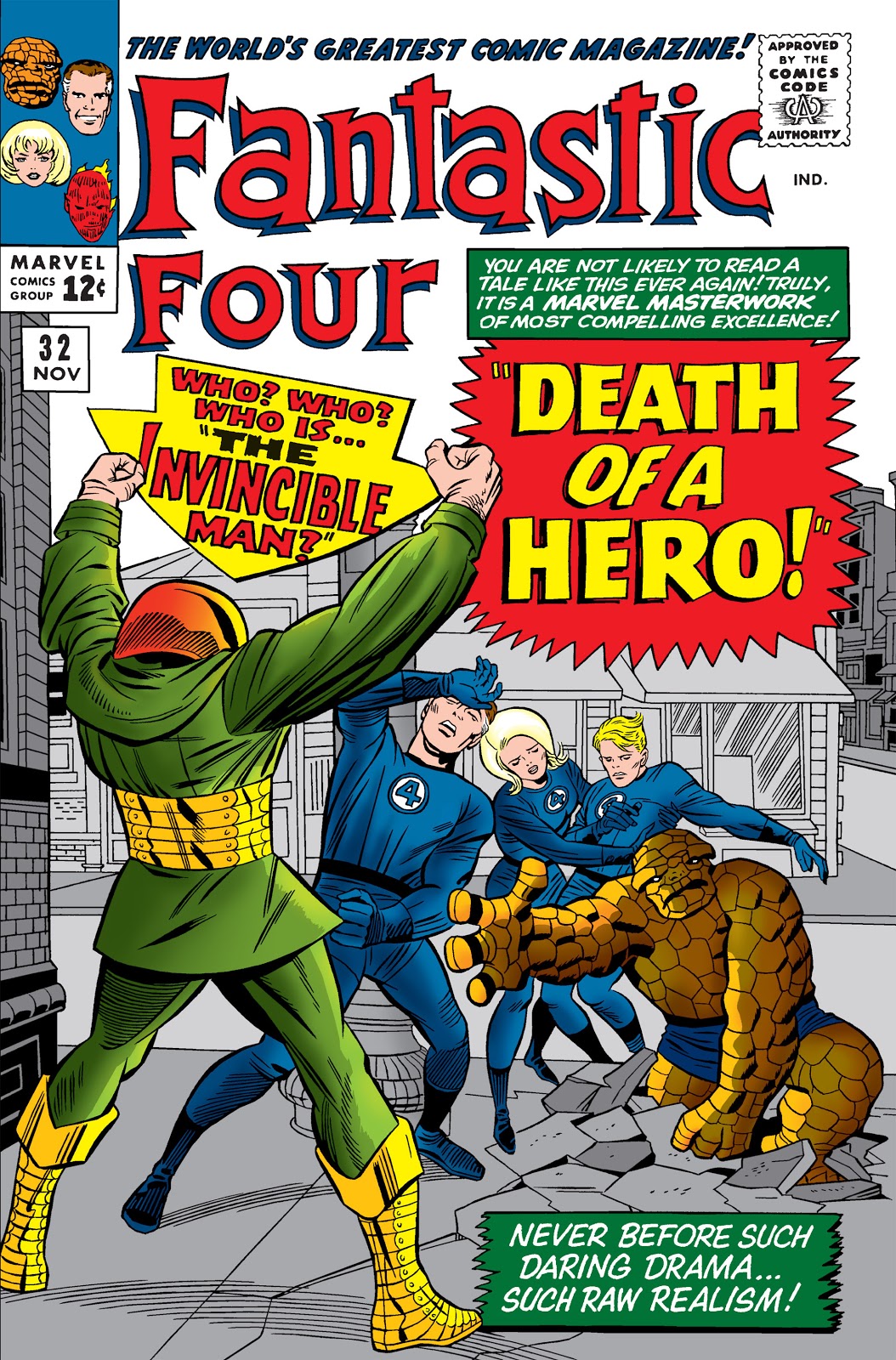Fantastic Four #32 cover