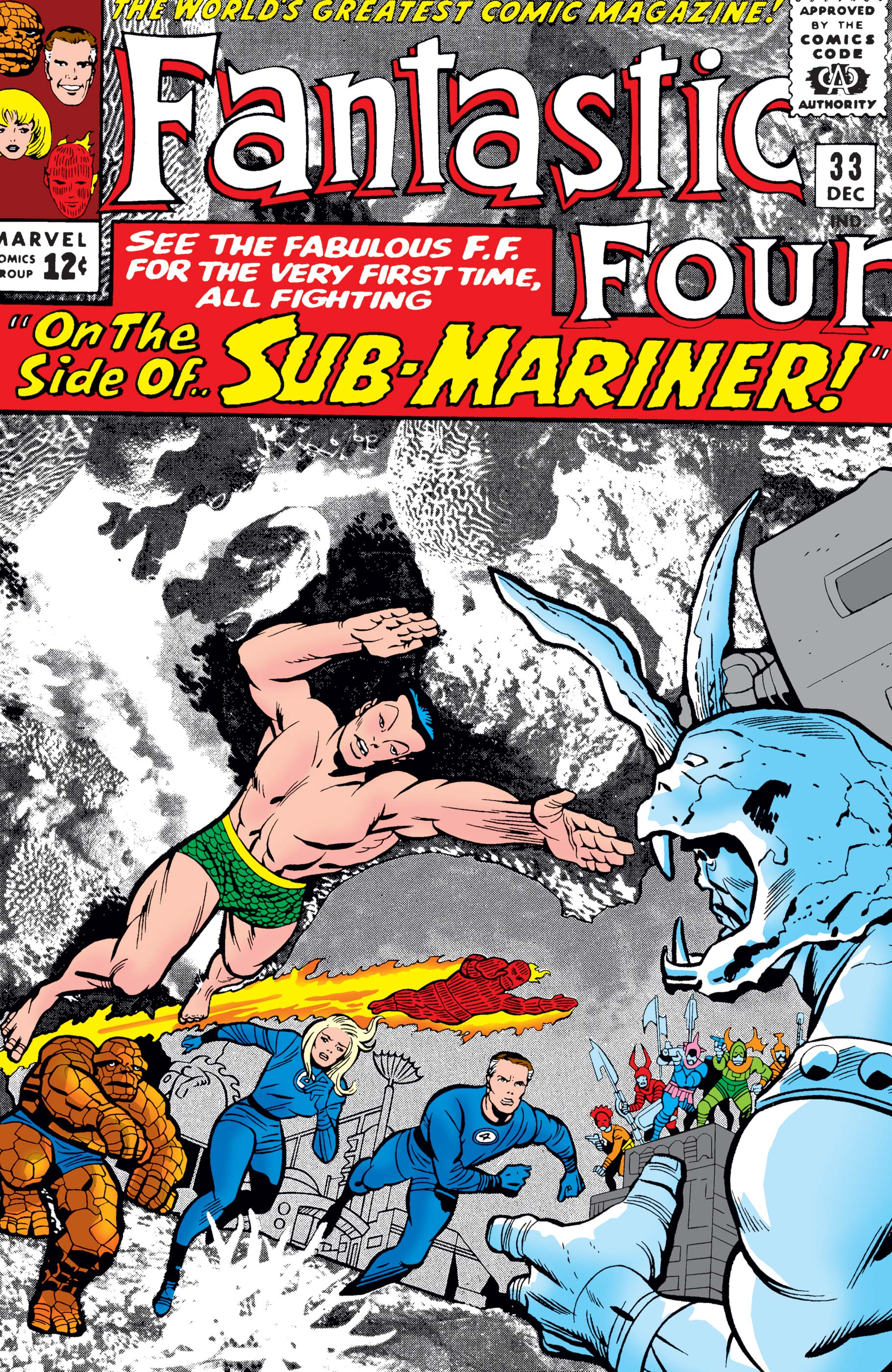 Fantastic Four #33 cover