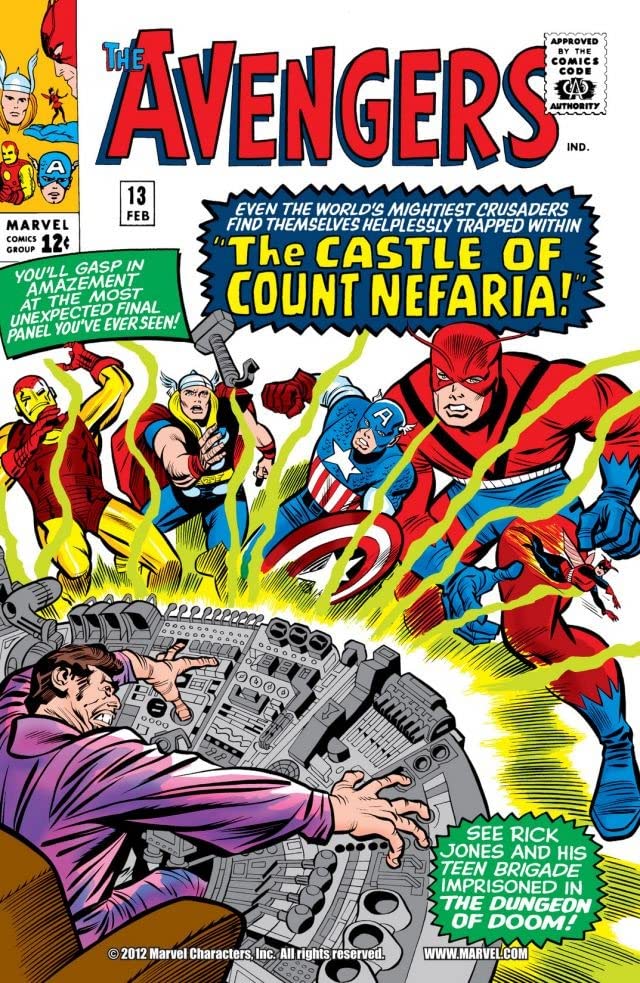 The Avengers #13 cover