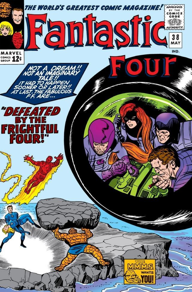 Fantastic Four #38 cover