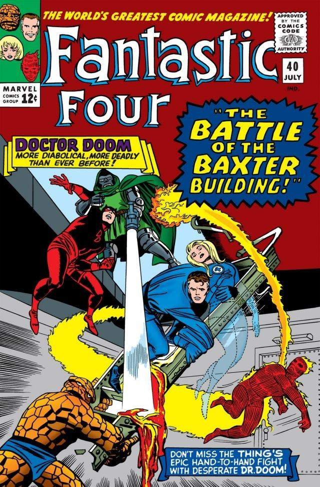 Fantastic Four #40 cover