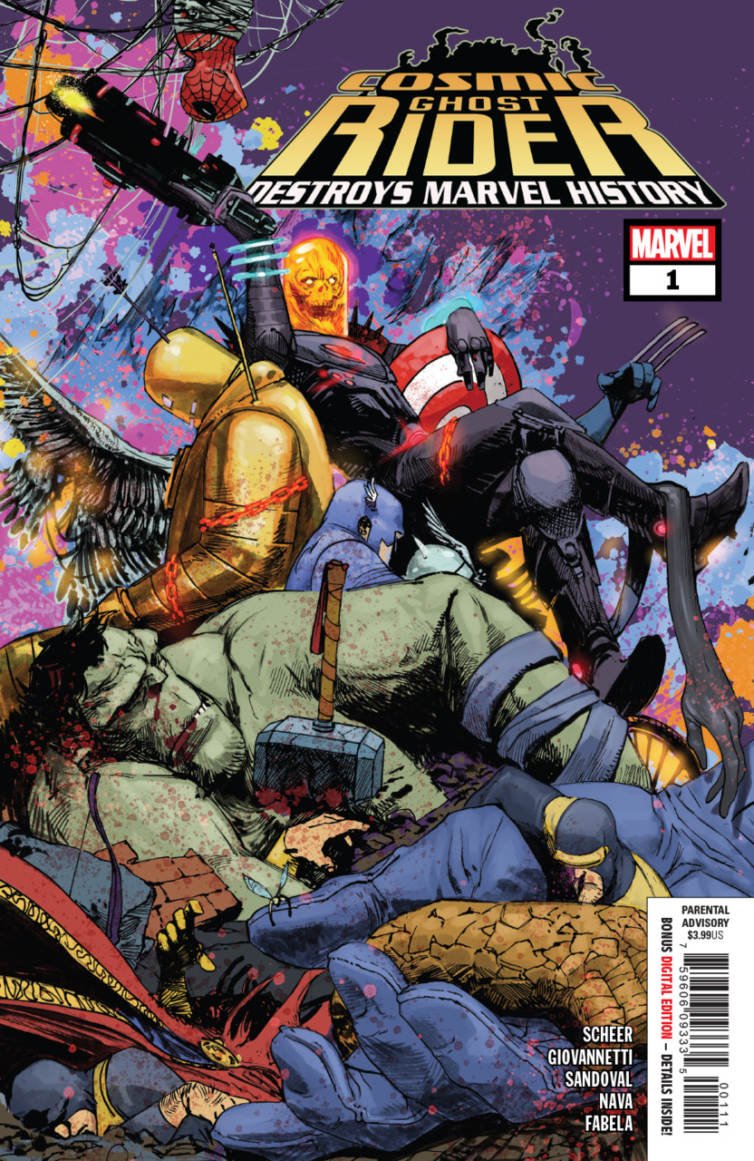 Cosmic Ghost Rider Destroys Marvel History #1