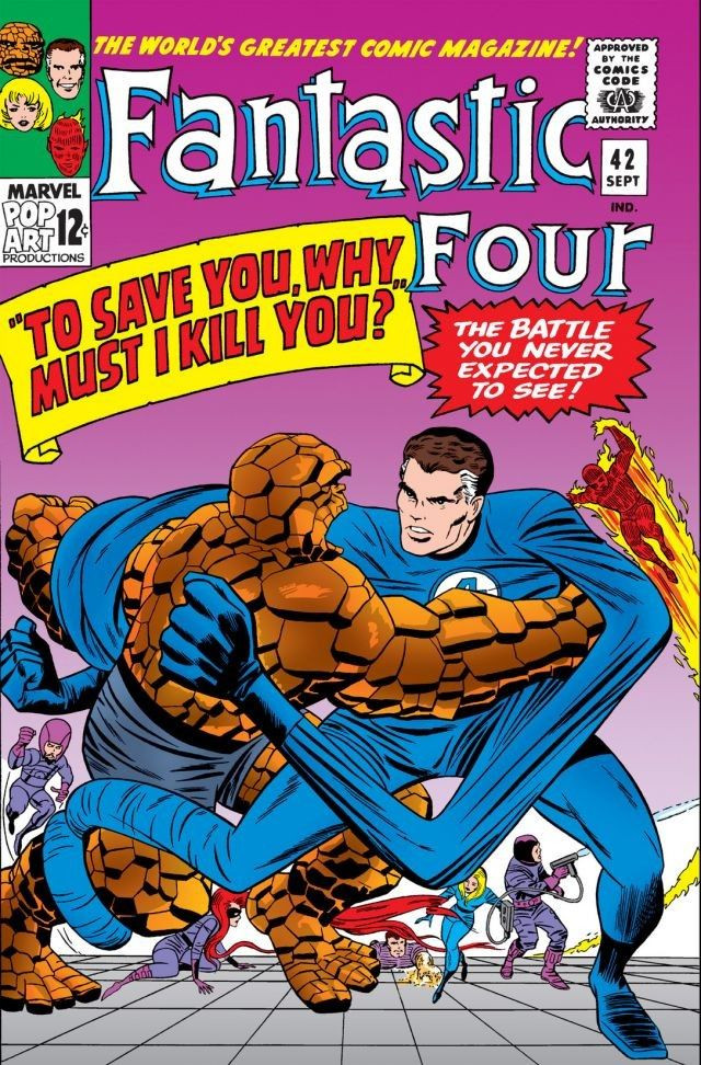 Fantastic Four #42 cover