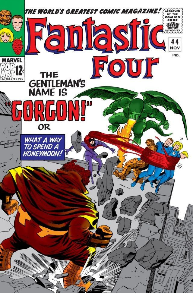 Fantastic Four #44 cover