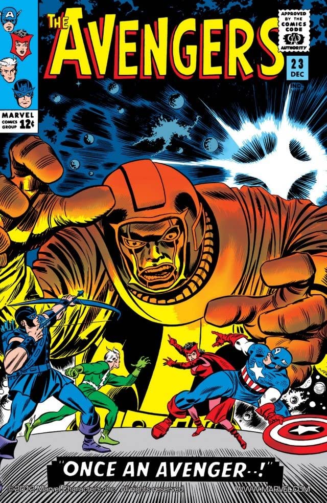 The Avengers #23 cover