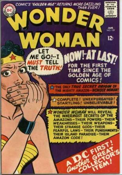 Wonder Woman #159 cover