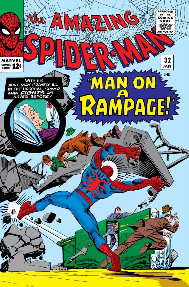 The Amazing Spider-Man #32 cover