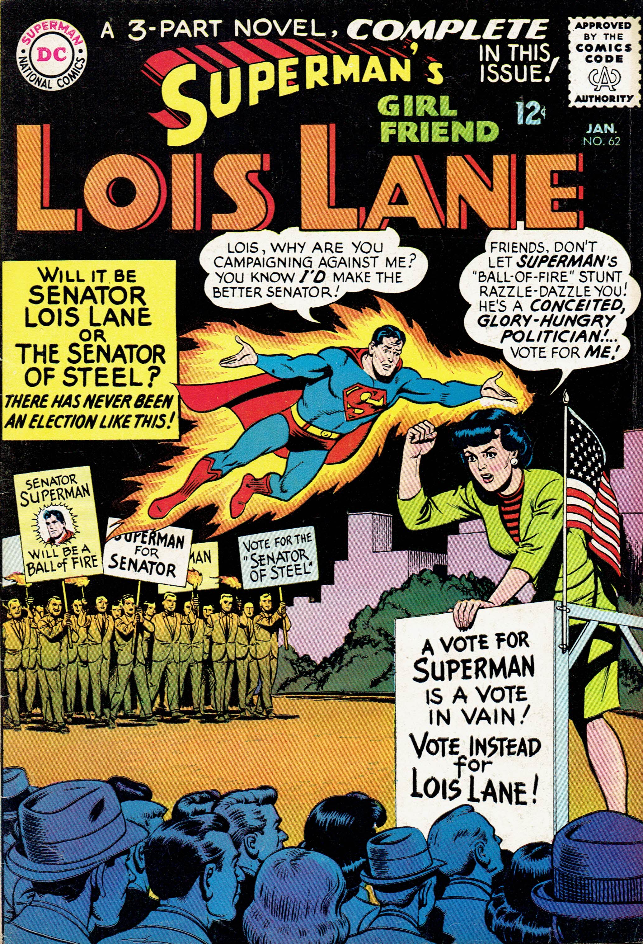 Superman's Girl Friend, Lois Lane #62