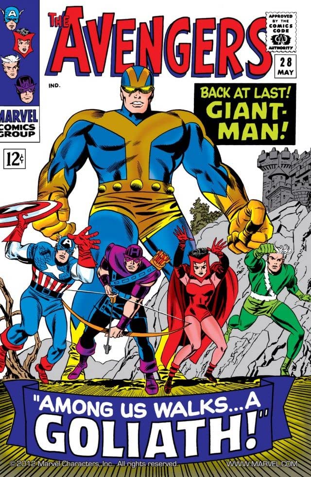The Avengers #28 cover