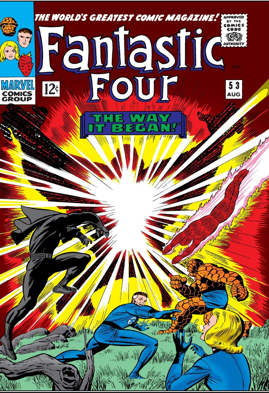 Fantastic Four #53 cover