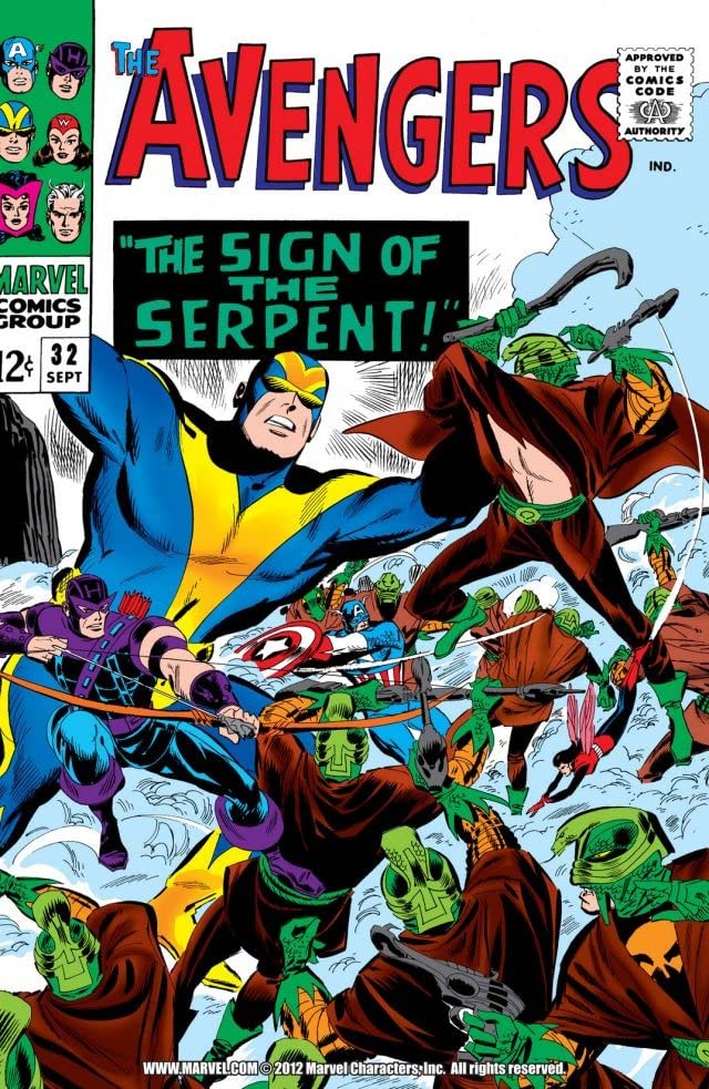 The Avengers #32 cover