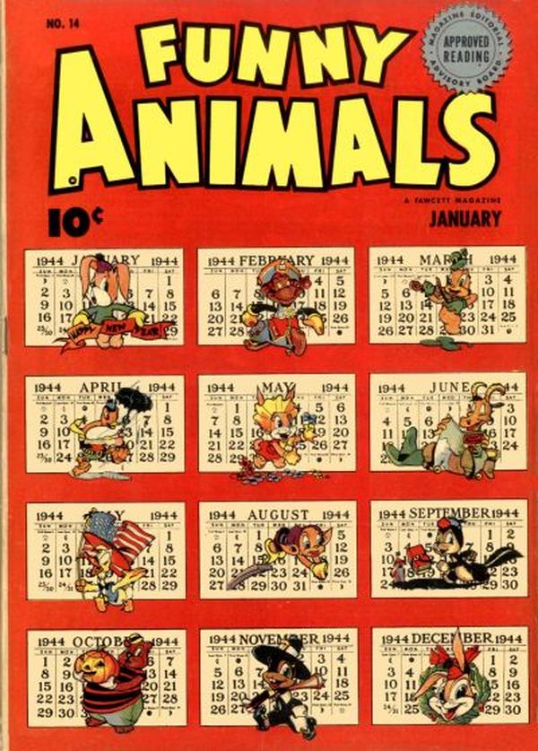Fawcett's Funny Animals #14