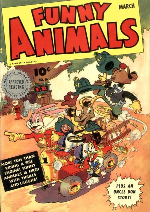 Fawcett's Funny Animals #16