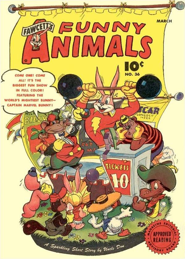 Fawcett's Funny Animals #36