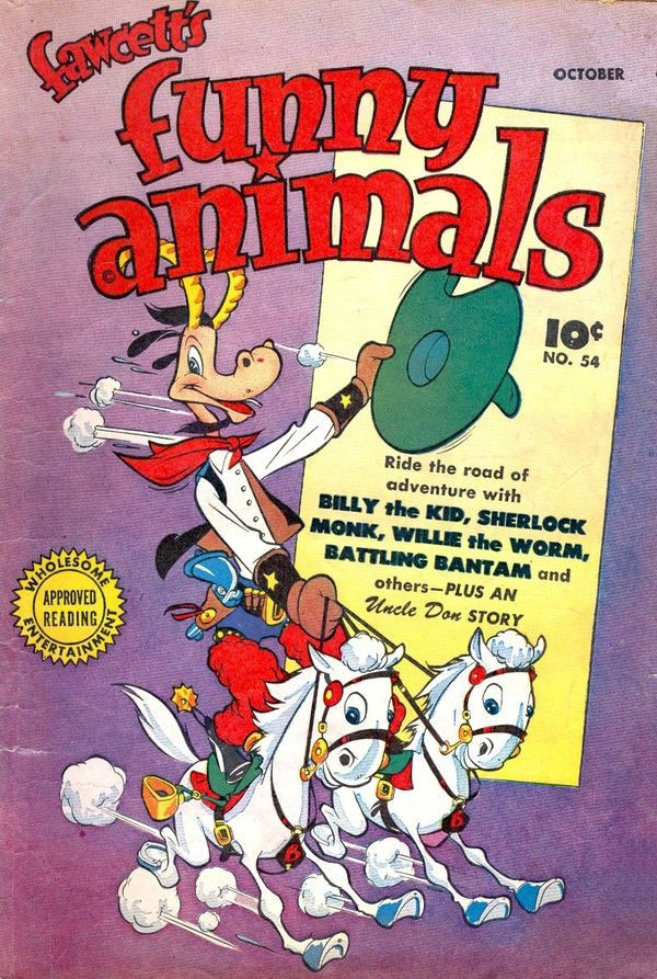Fawcett's Funny Animals #54