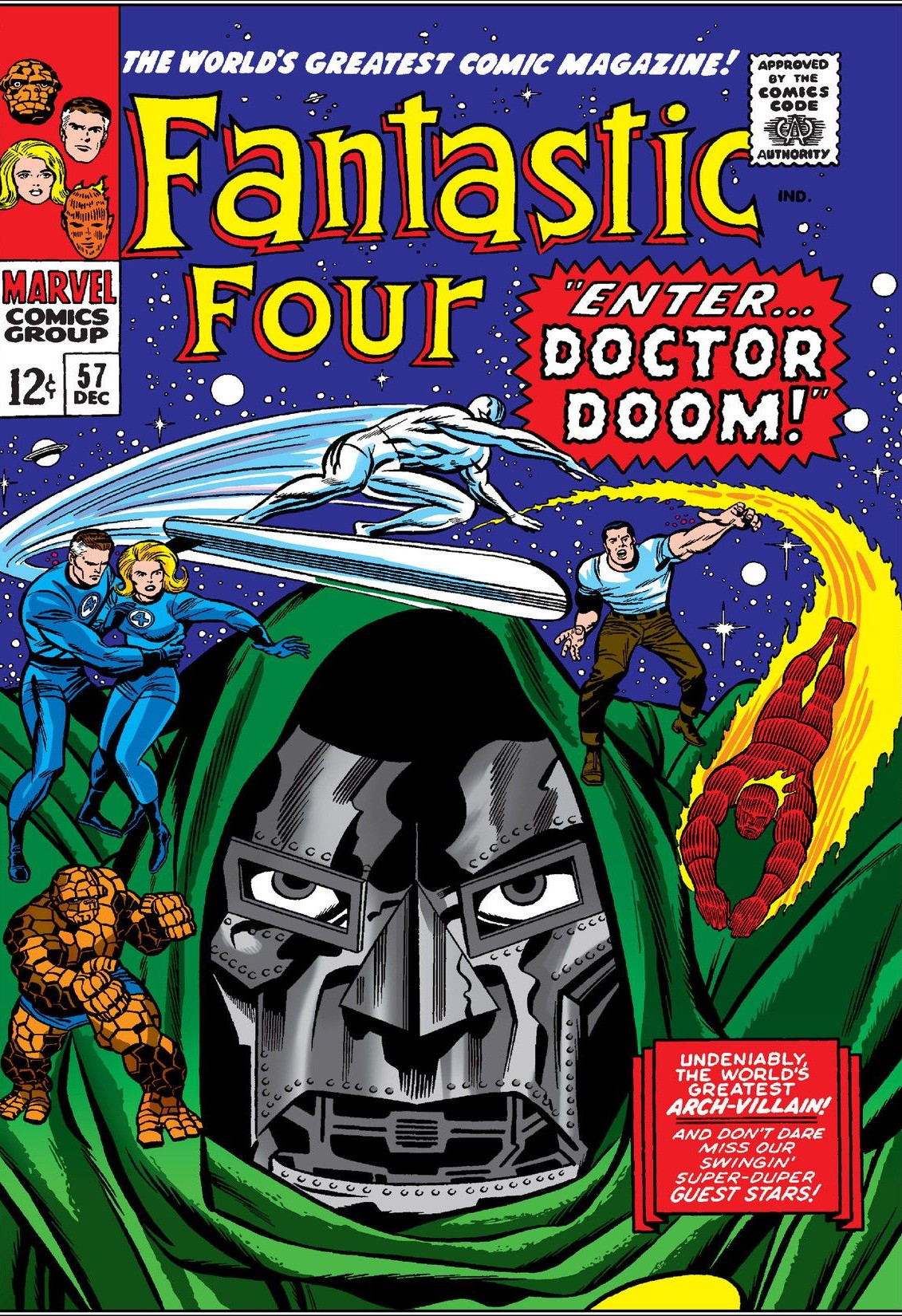 Fantastic Four #57 cover