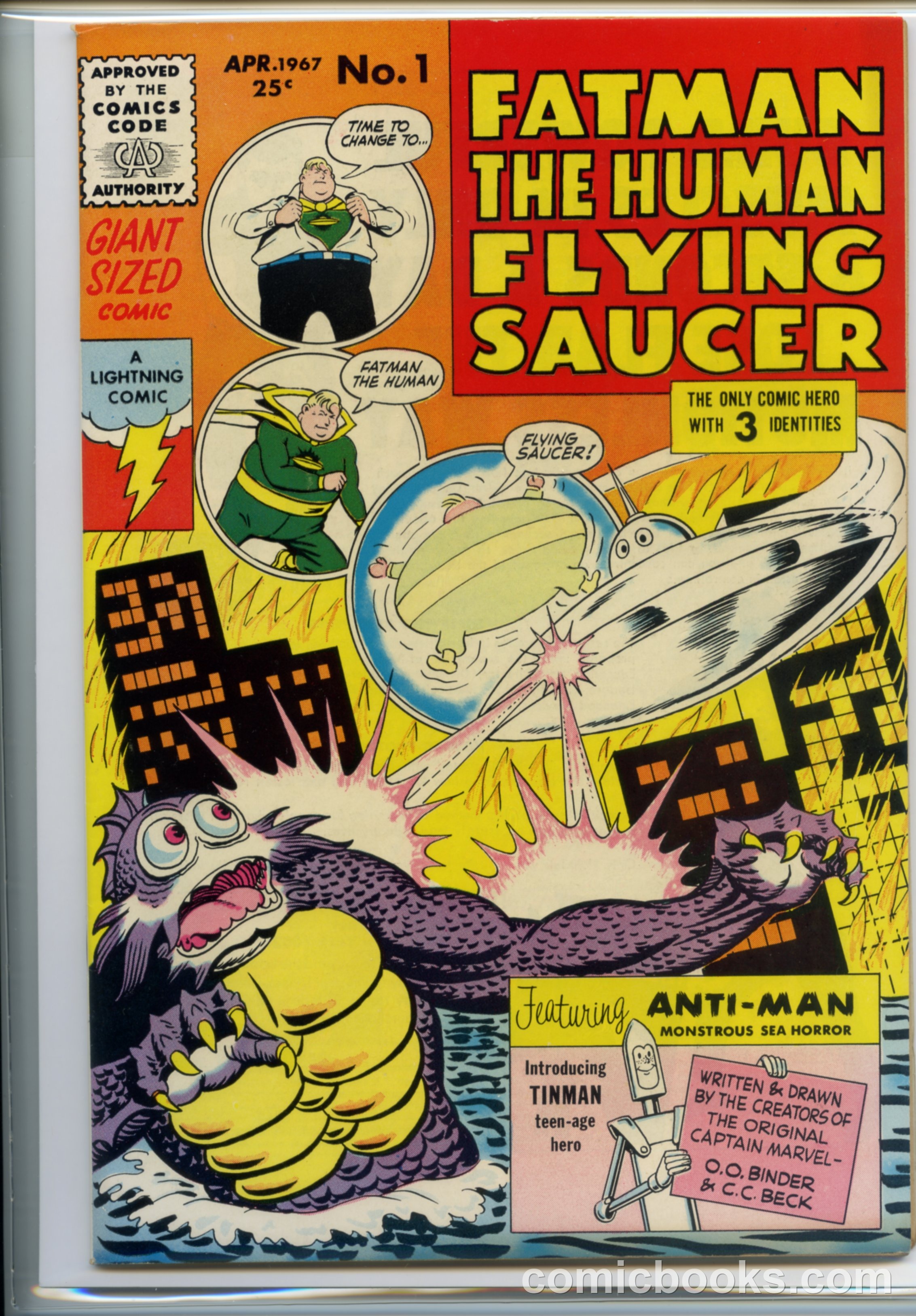 Fatman the Human Flying Saucer