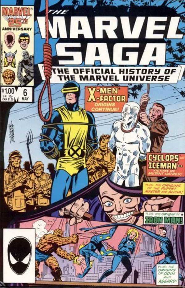 The Marvel Saga the Official History of the Marvel Universe #6 cover
